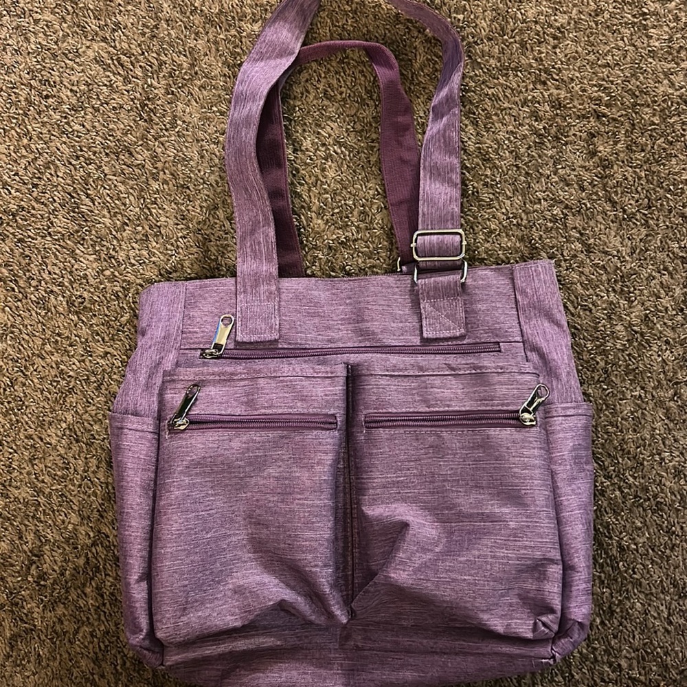 Purple Tote Bag